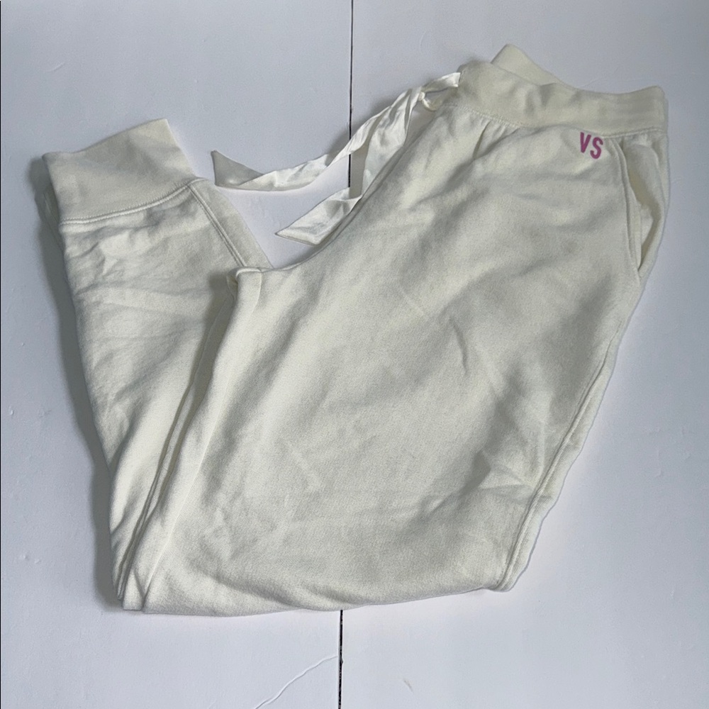 Victoria's Secret Cream Joggers